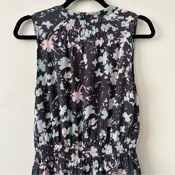 REBECCA Taylor-Floral Silk Blend Midi Dress (Size:4) - Picture 8 of 15